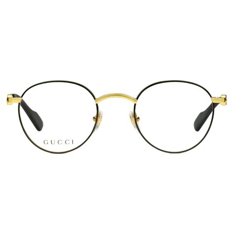 gucci round optical glasses.